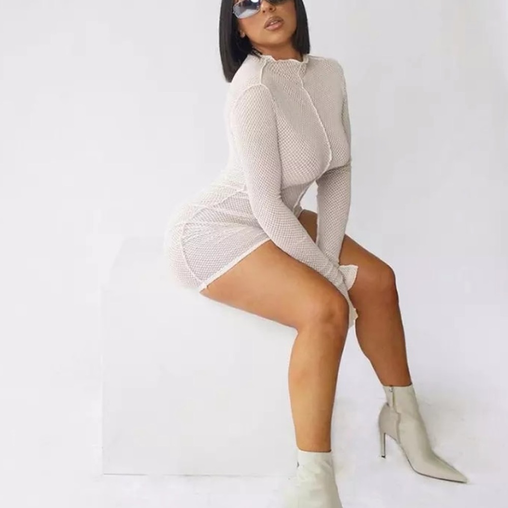 Mesh Mini Dress 🌱